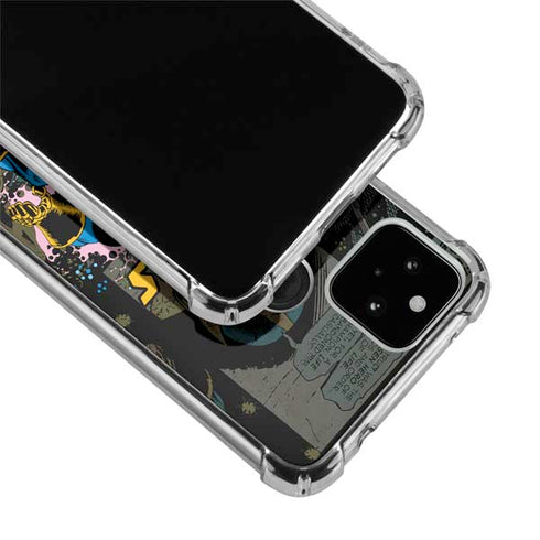 Marvel Classic Comics Thanos Google Pixel 5a 5G Clear Case